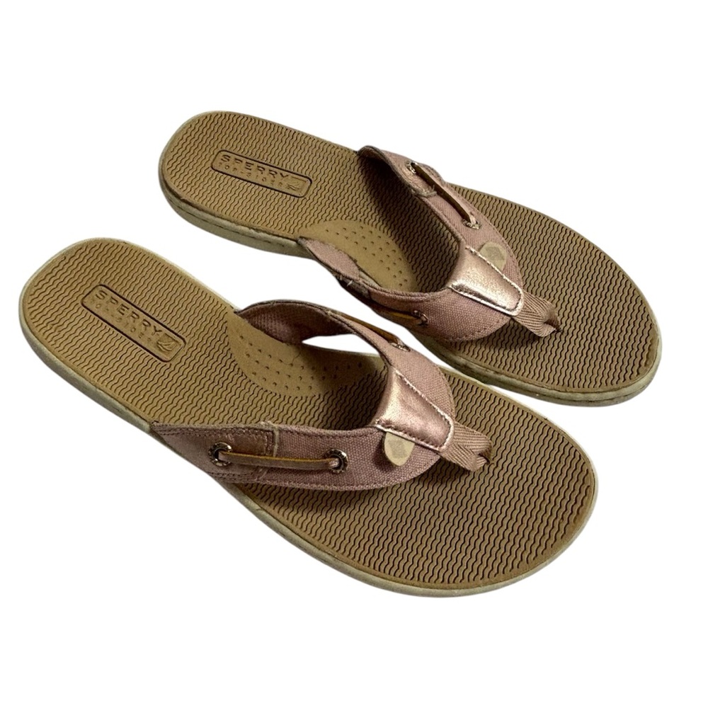 Sperry pink sandals
